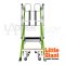 19702 บันไดไฟเบอร์กลาส 2' (1.19 ม.) ไม่มีขาค้ำ SAFETY CAGE 2.0 No.19702 LITTLE GIANT